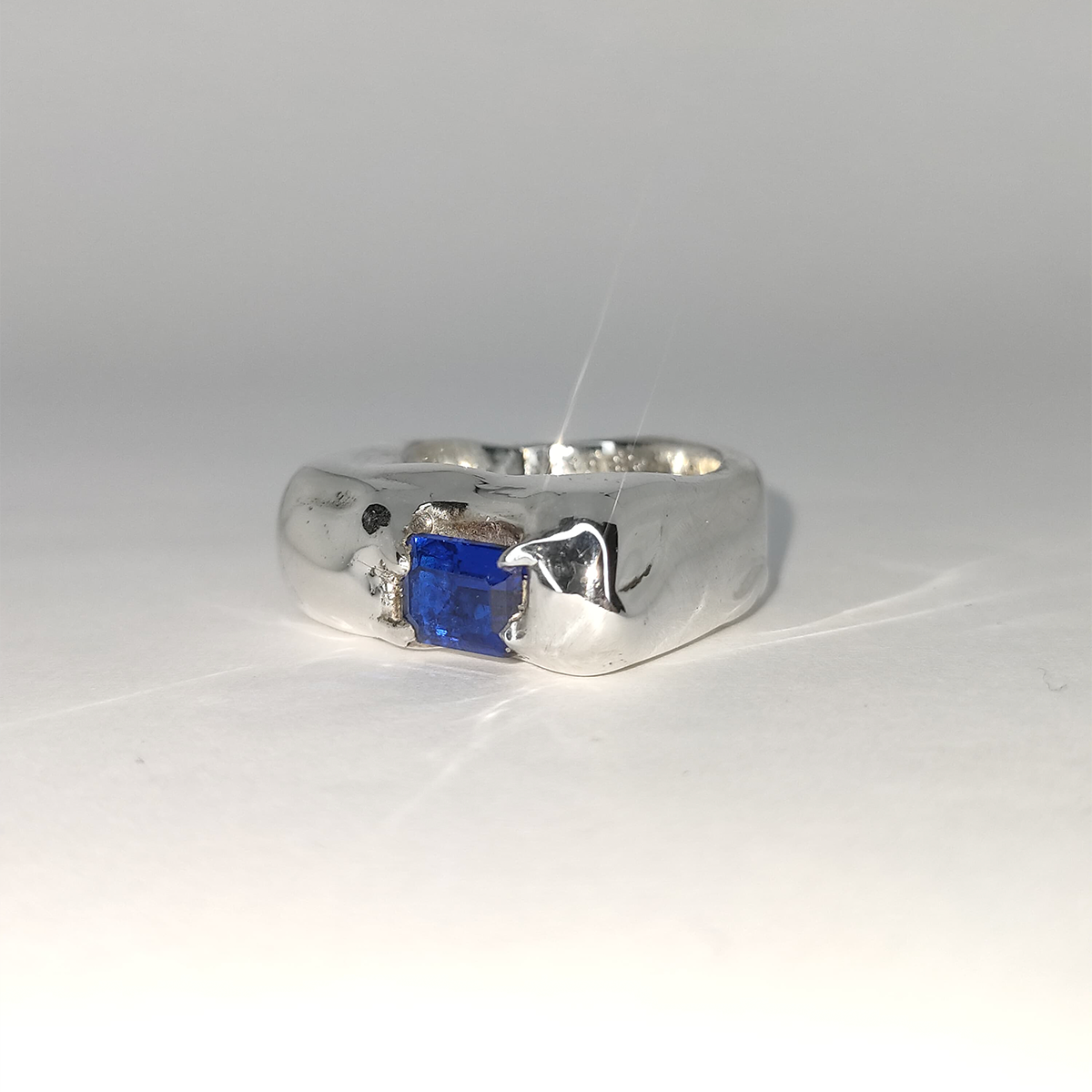 RING "DRIPPY SAPPHIRE DREAMS"