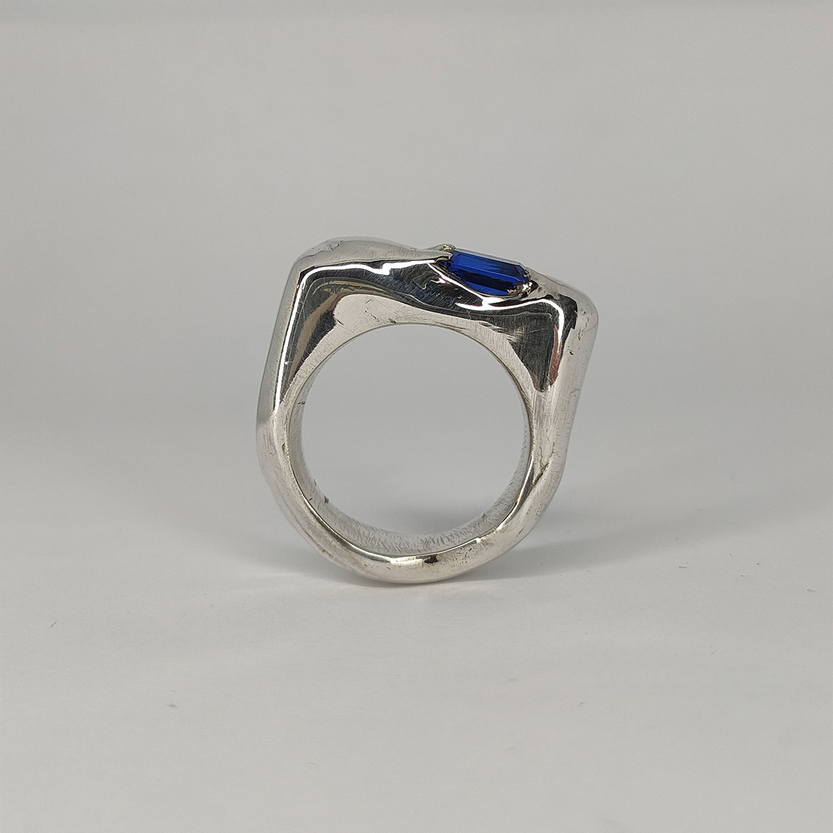 RING "DRIPPY SAPPHIRE DREAMS"