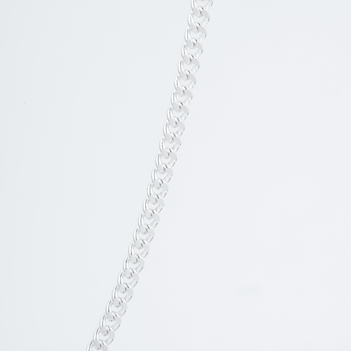 CUBAN LINK NECKLACE - STERLING SILVER